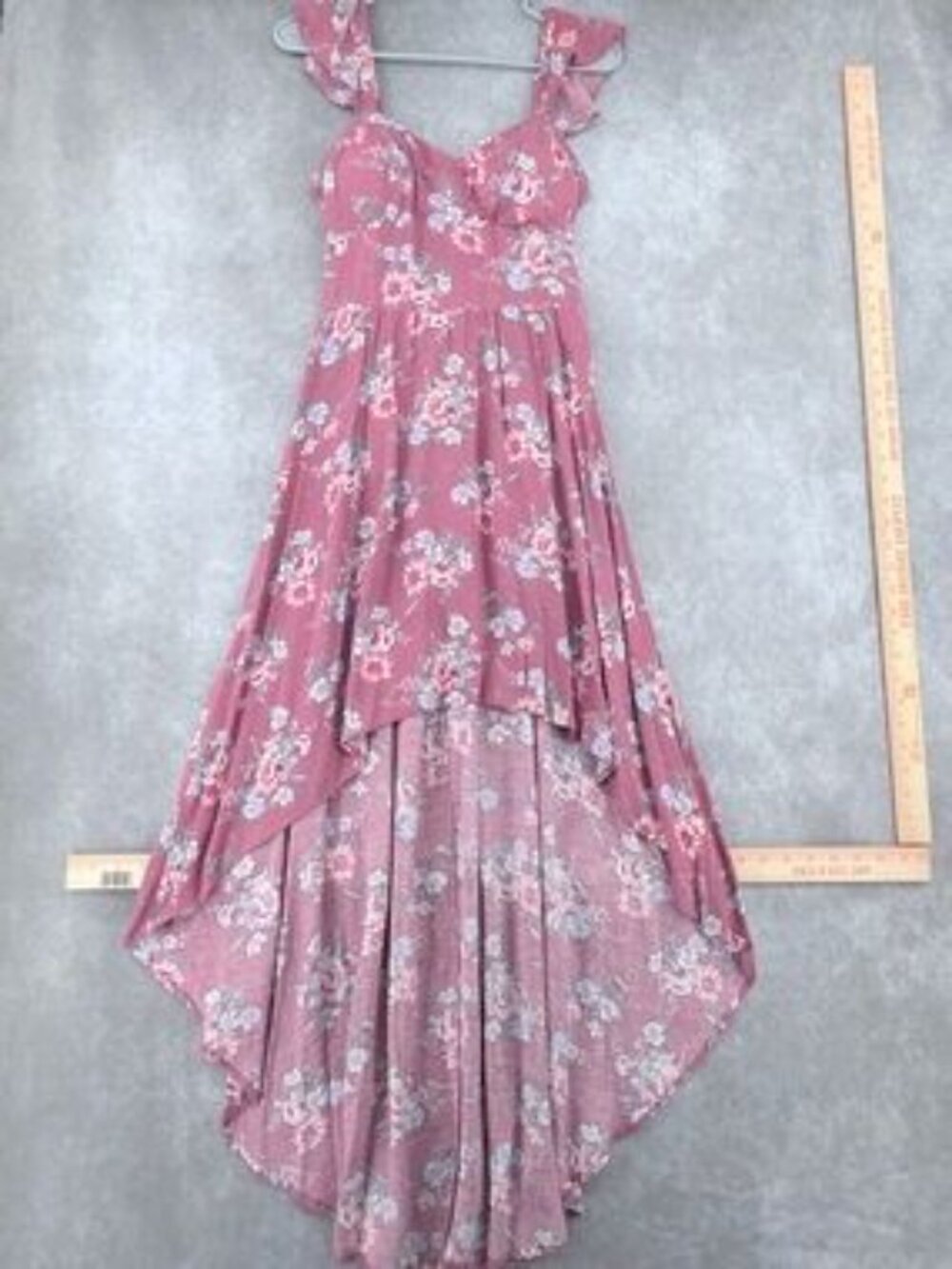 Caution To The Wind/ Pink Floral Dress